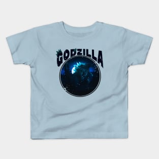 the kaijuu god zilla grunge Kids T-Shirt